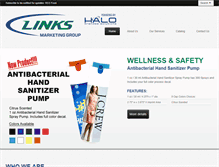 Tablet Screenshot of linksscreenprinting.net